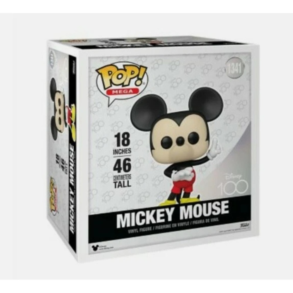 Disney Mickey Mouse 1341 Funko Pop Mega 100th Anniversary Exclusive 18 Inches